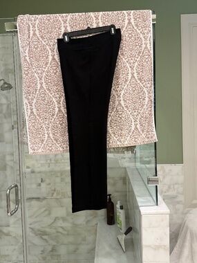 Karen Kane Black Stretch Pull-On Pants Straight Leg
